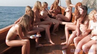 [PNuDL] Candid HD: Nudist Boat Cruise Full HD video