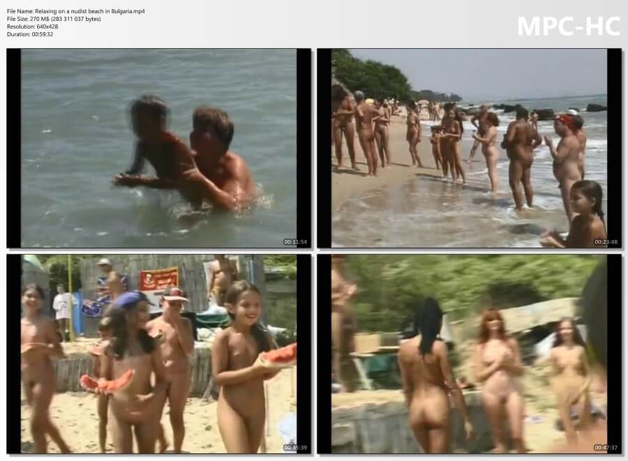 [PNuDL] Relaxing on a nudist beach in Bulgaria