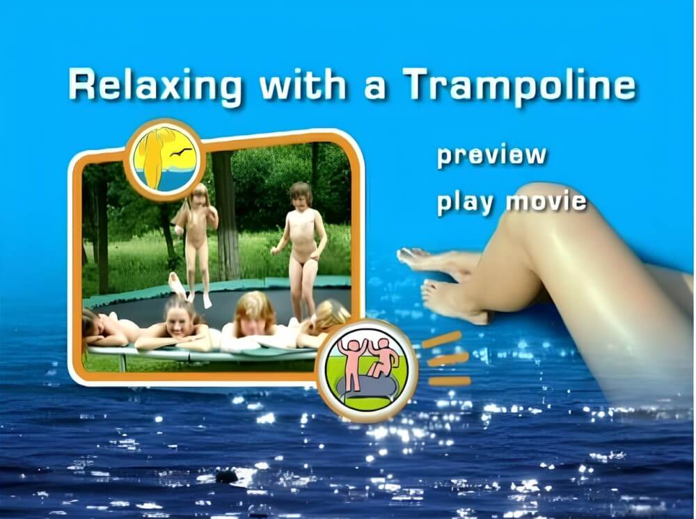 [PNuDL] Naturist Freedom: Relaxing with a trampoline DVD