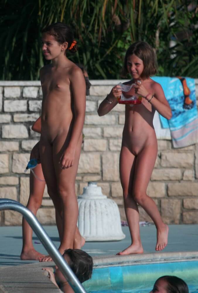 [PNuDL] Two Poolside Nudist Girls pics